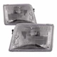 For 1993-1997 Ford Ranger Headlight Pair Driver and Passenger Side DOT