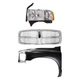 Halogen Fender and Grille Kit For 2002 Dodge Ram 1500 Primed Front Driver Side