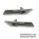 Porsche 911 997 Euro Clear Front Side Marker Light Set Left & Right GENUINE