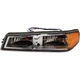 Corner Light For 2005-2007 Chevrolet Colorado Driver Side Incandescent w/ Bulb