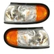For 96-99 Villager/Quest Corner Turn Signal Park Light Lamp Assembly Set Pair