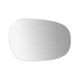 Passenger Side Heated Mirror Glass Compatible with BMW 3 Series E90 E91 E92 