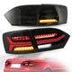 VLAND FULL LED Sequential Smoked Tail Lights for VW Jetta 2011-2014 Rear Lamps