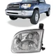 For 2000-04 Toyota Tundra Headlight Headlamp Assembly With New Bulb Driver Side