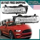 Left&Right Side Turn Signal Lamp For 2018-2020 Ford Mustang LED Front Fog Light