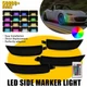 NA1J515F0B Front Rear Bumper RGB LED Side Marker Light For Mazda Miata MX5 16-22