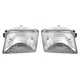 PAIR OF HEADLIGHTS FOR FORD RANGER 1993 1994 1995 1996 1997 PNS F37Z13008A