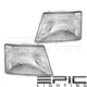 Left Right Sides Pair Headlamps Assembly for 1998-2000 FORD RANGER PICKUP TRUCK