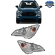 Fog Light Lamp Halogen w/o wire 2Pcs Left+Right Side For 2018-2022 Ford EcoSport