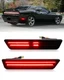 For Dodge Charger 11-14 Challenge 08-14 2PCS Dynamic LED Rear Side Marker Lights
