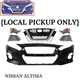 Fits 2019-2022 Nissan Altima Front Bumper W Grille Fog Turn Signal Local Pickup