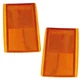 Side Marker Lights Pair Set for 88-93 Chevy C10/K10 CK /92-93 Tahoe/Suburban