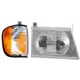 Corner Light + Headlight Set Halogen For 97-03 Ford E-350 E-150 E-250 E-450