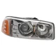 Right Headlight For GMC Sierra 1500 2001-2006 Halogen with Bulb(s) C3 and Denali