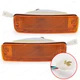 Amber Bumper Parking Signal Light 3 Wires For Toyota Mighty-X Cab 1989 1995