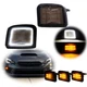 Smoked Switchback Amber LED DRL Front Signal Lights For Subaru 2015-2021 WRX/STI