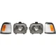 Halogen Headlight Kit For 1992-1995 Toyota Pickup Left and Right Side 2WD 4pc
