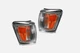 Corner Marker Light Set Chrome Fits 1992-1995 Toyota 4Runner