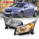 Pair Black Housing Headlights Assembly For 2011-2016 Chevy Cruze Front Lamps