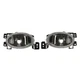 Front Fog Light AC2595100 AC2594100 Set of 2 for 2004-2008 Acura TSX Base