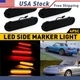 FOR MAZDA MX-5 MIATA LED 1990-05 Side Marker Light Smoked Lens Front Rear 4pc XH
