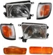 Headlight Kit for Toyota 4Runner 1996-1997, Right (Passenger) and Left (Driver)