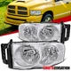 Fit 2002-2005 Dodge Ram 1500 2500 3500 Headlights Headlamps Left+Right 02-05