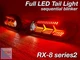 JDM Mazda RX-8 SE3P Late S2 08-13 Full LED tail light Sequential blinker OEM