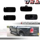 Front & Rear Fender Side Marker Lamp Smoke Housings For 10-18 RAM Double Wheel