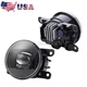 2Pcs LED Fog Lights Front Bumper LH+RH Fits Subaru 2014-2018 Impreza Forester 2Pcs LED Fog Lights Front Bumper LH+RH Fits Subaru 2014-2018 Impreza Forester