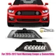 L+R for 2015-2017 Ford Mustang Fog Lights Sequential LED DRL Bumper Turn Signals