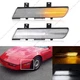 Side Indicator Position Light Turn Signal For Chevrolet Corvette C4 91-96 Yellow White