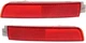 For 2011-2017 Quest Bumper Reflector Rear Red Plastic SET PAIR