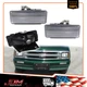 For 1994-1997 Chevy S10 Blazer GMC Sonoma Clear Front Bumper Turn Signal Lights