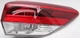 OEM Toyota Highlander Right Passenger Side LED Tail Lamp Lens Chip