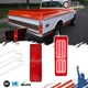 For 1967-1972 Chevrolet GMC Fleetside Pickup Truck LED Red Lens Brake Tail Light For 1967-1972 Chevrolet GMC Fleetside Pickup Truck LED Red Lens Brake Tail Light
