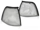 FRONT TURN SIGNALS WHITE fits BMW E36 12.90-09.99