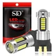 2X Error Free PW24W PWY24W LED Bulbs For Audi BMW VW Turn Signal DRL Lights Lamp