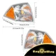 For 2007 2008-2010 Jeep Compass Right&Left Turn Light Signal Blinker Corner Tamp