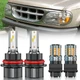 For Ford Explorer 1995-2001 LED Headlight High/Low+Turn Signal Light Bulbs 4pcs