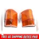 Side Corner Lamp Lights Amber Lens For Isuzu Rocky FTR 175 195 FSR Truck 1984-95