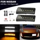 Smoked LED Bumper Daytime Running Light w/Turn Signal For 03-05 Nissan 350Z Z33