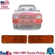 Front Turn Signal Light Set For 1984-1988 Toyota Pickup 1984-89 4Runner LH & RH