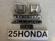 1988-1989 Honda Accord SE-I Factory Emblem Set Rare Oem Jdm 3G 3Geez