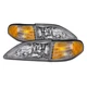 Headlights Corner Lights w/Smoke Fits Ford Mustang 1994-1998 FO2503161 FO2502161