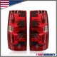 Tail Lights Rear Back Lamps Pair Set For 2007-14 Chevy Tahoe/Suburban Left&Right