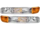 DEPO Turn Signal Light Set For 1999-2002 Chevrolet Silverado GM2520173 GM2521173