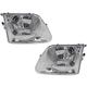 Left & Right Side Headlights For Ford F-150 1997-2003 Halogen w/ Bulbs Lightning