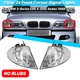 Pair Side Marker Signal Lamp Parking Light For BMW 1999-01 3-Series E46 Pre-LCI