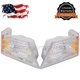 2PCS Left & Right Side Corner Lights Turn Signal Fits For Jeep Patriot 2007-2017